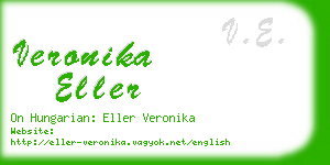 veronika eller business card